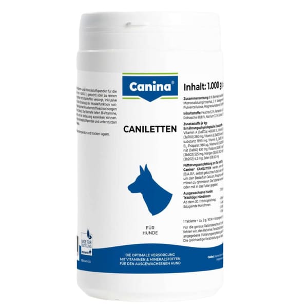 Canina Caniletten tabletes kauliem suņiem 1 kg N500